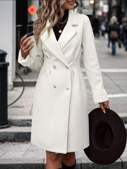 كوت أبيض أنيق – White Elegant Coat